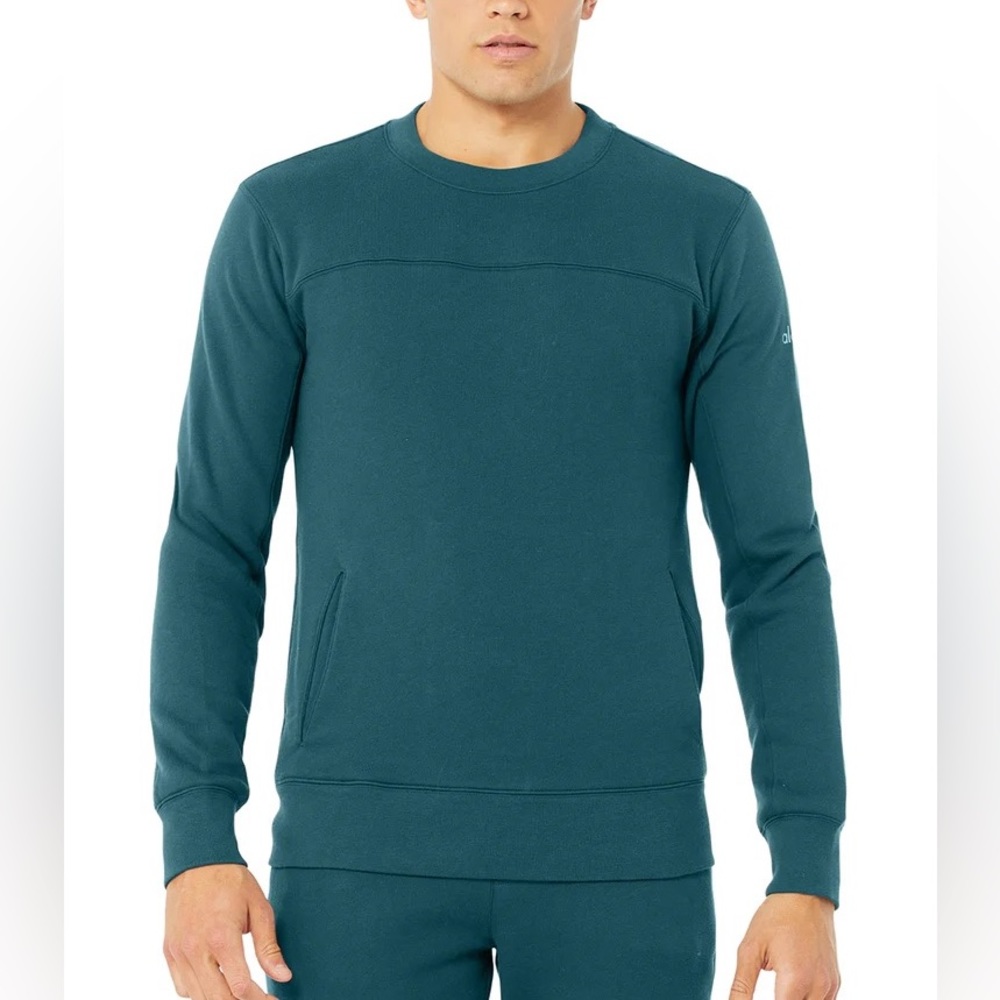 ALO Yoga Teal Sweatshirt